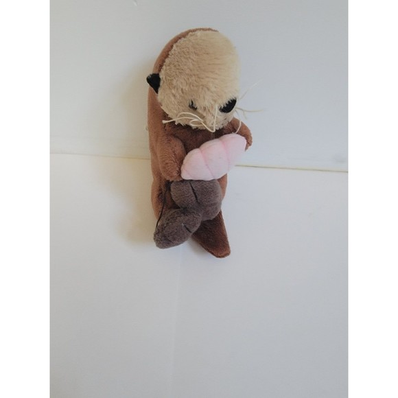 Wish Pets Gray Spotted Seal Sally Sue Stuffed Animal Plush 15" & Fiesta Otter - Picture 7 of 8